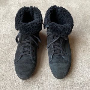 Eileen Fisher shearling boots 7.5
